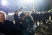 ورود اولین کاروان زائرین مراسم وداع و تشییع آقای شهید ایران از استان مرکزی