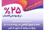 انتشار اوراق گواهی سپرده خاص از سوی بانک رفاه کارگران تداوم دارد