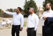 طرح ارتقای روشنایی بوستان سرخه‌حصار با نصب بیش از ۶ هزار پروژکتور کم‌مصرف اجرا شد
